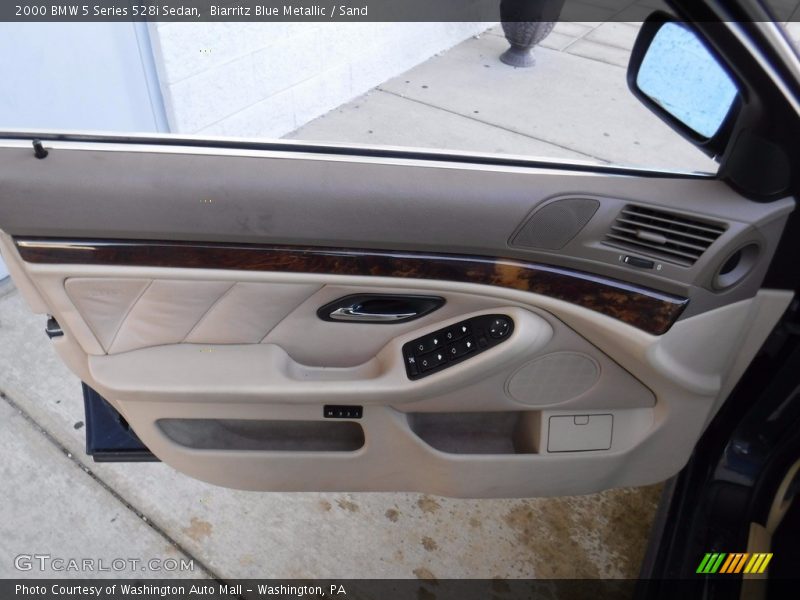 Biarritz Blue Metallic / Sand 2000 BMW 5 Series 528i Sedan
