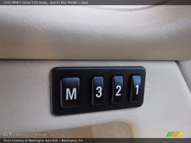Biarritz Blue Metallic / Sand 2000 BMW 5 Series 528i Sedan
