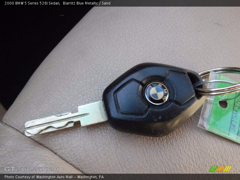Biarritz Blue Metallic / Sand 2000 BMW 5 Series 528i Sedan
