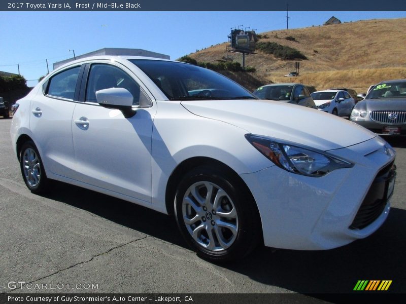 Frost / Mid-Blue Black 2017 Toyota Yaris iA