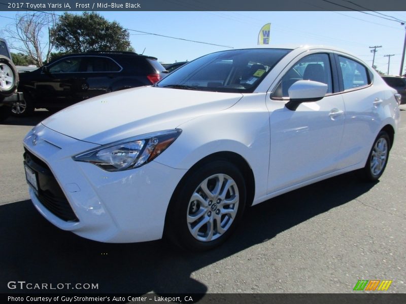 Frost / Mid-Blue Black 2017 Toyota Yaris iA