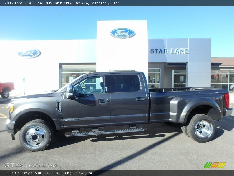 Magnetic / Black 2017 Ford F350 Super Duty Lariat Crew Cab 4x4