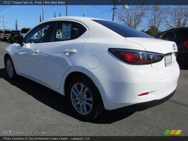 Frost / Mid-Blue Black 2017 Toyota Yaris iA