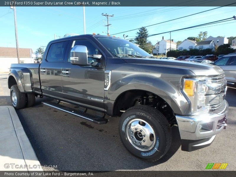 Magnetic / Black 2017 Ford F350 Super Duty Lariat Crew Cab 4x4