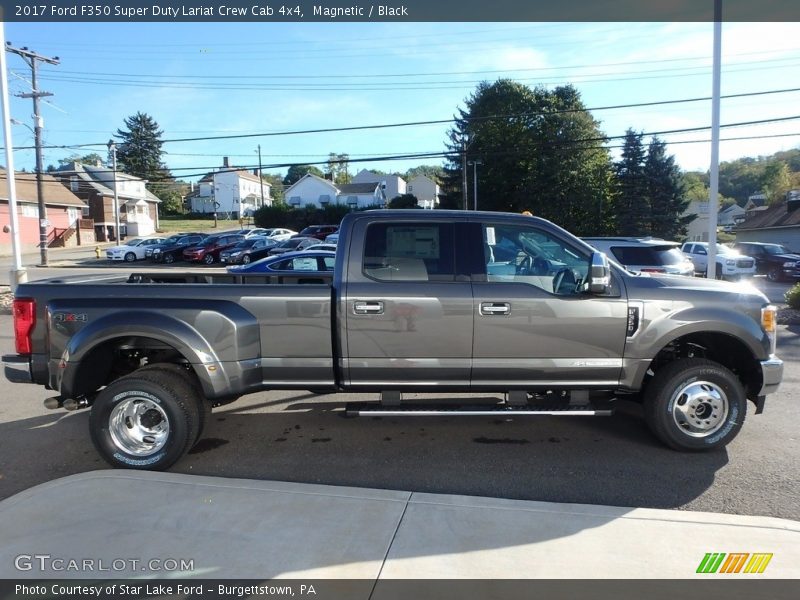 Magnetic / Black 2017 Ford F350 Super Duty Lariat Crew Cab 4x4