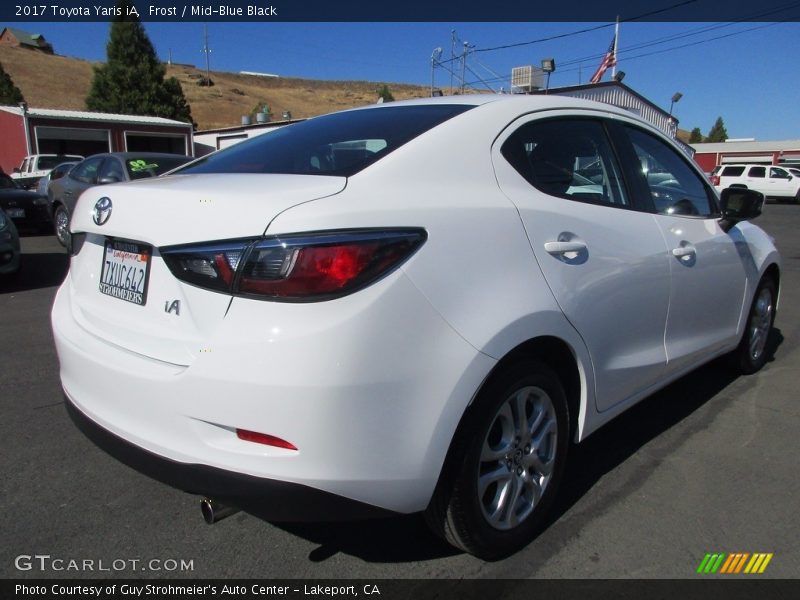 Frost / Mid-Blue Black 2017 Toyota Yaris iA