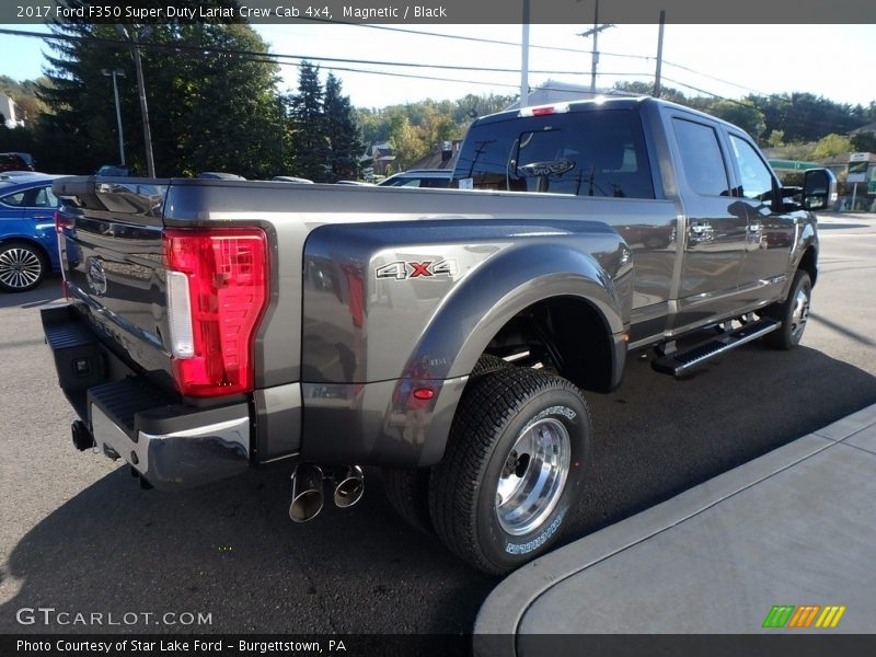 Magnetic / Black 2017 Ford F350 Super Duty Lariat Crew Cab 4x4