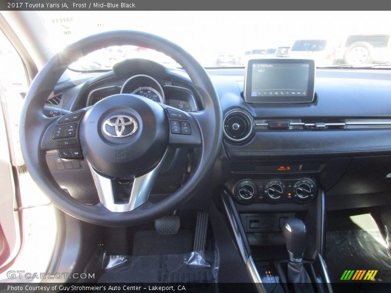 Frost / Mid-Blue Black 2017 Toyota Yaris iA