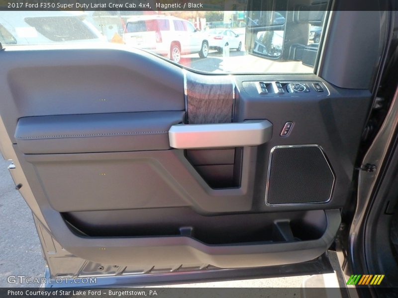 Magnetic / Black 2017 Ford F350 Super Duty Lariat Crew Cab 4x4