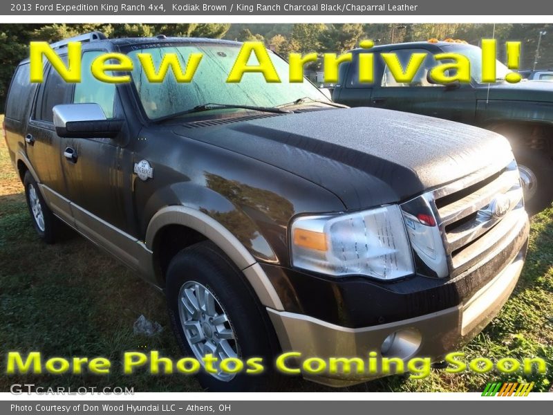 Kodiak Brown / King Ranch Charcoal Black/Chaparral Leather 2013 Ford Expedition King Ranch 4x4