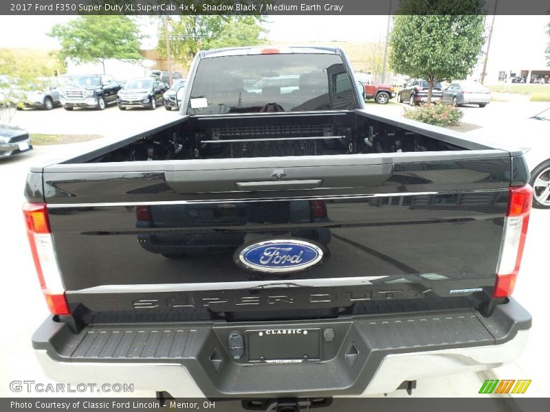 Shadow Black / Medium Earth Gray 2017 Ford F350 Super Duty XL SuperCab 4x4