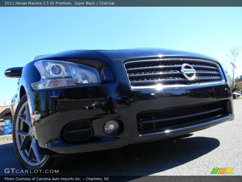 Super Black / Charcoal 2011 Nissan Maxima 3.5 SV Premium