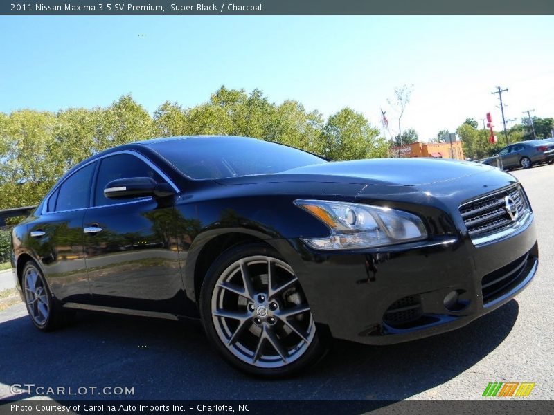 Super Black / Charcoal 2011 Nissan Maxima 3.5 SV Premium
