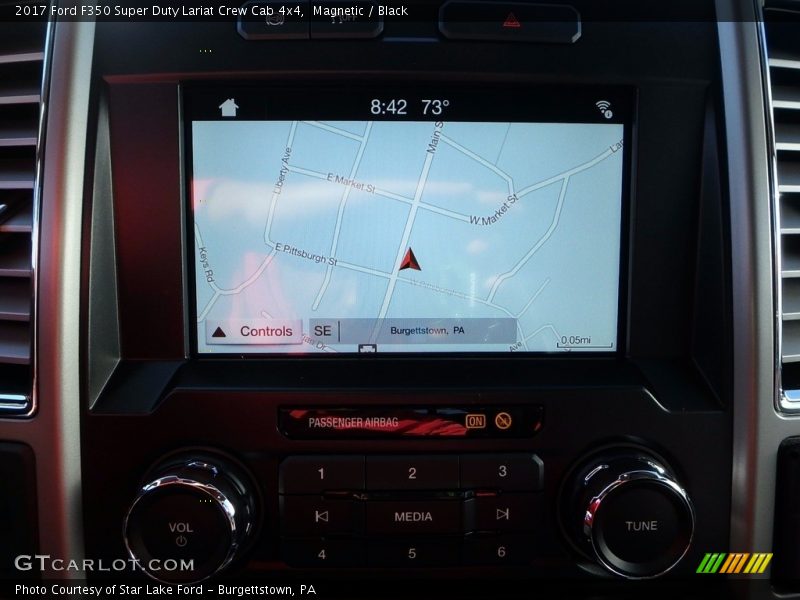 Magnetic / Black 2017 Ford F350 Super Duty Lariat Crew Cab 4x4