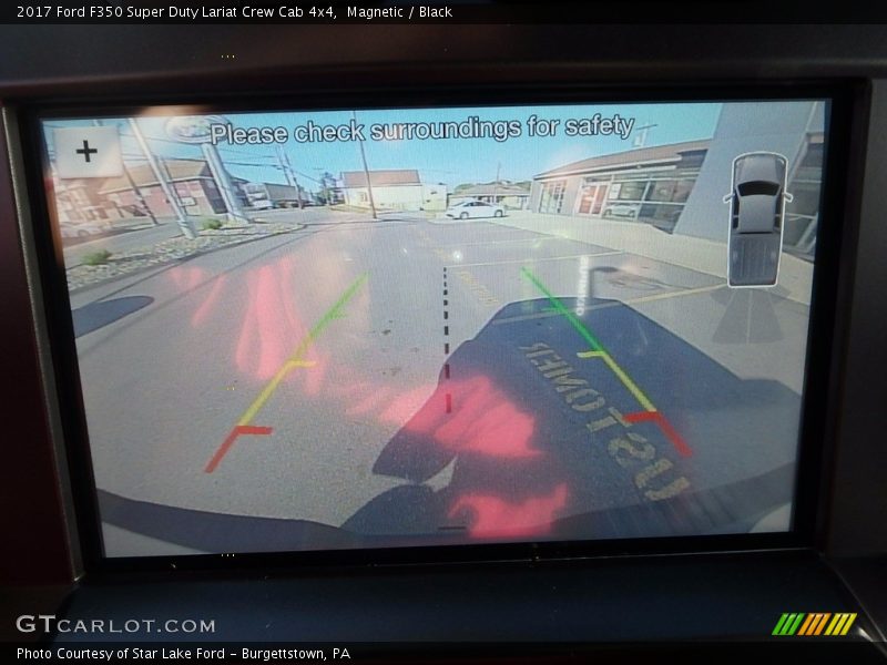 Magnetic / Black 2017 Ford F350 Super Duty Lariat Crew Cab 4x4