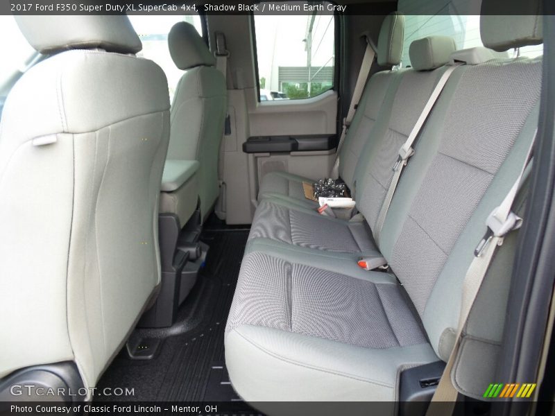 Shadow Black / Medium Earth Gray 2017 Ford F350 Super Duty XL SuperCab 4x4