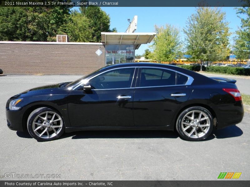 Super Black / Charcoal 2011 Nissan Maxima 3.5 SV Premium