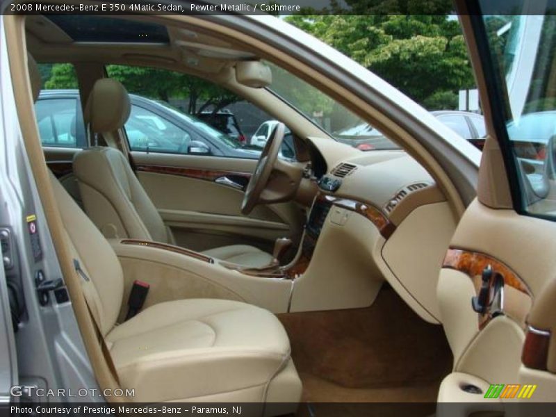 Pewter Metallic / Cashmere 2008 Mercedes-Benz E 350 4Matic Sedan