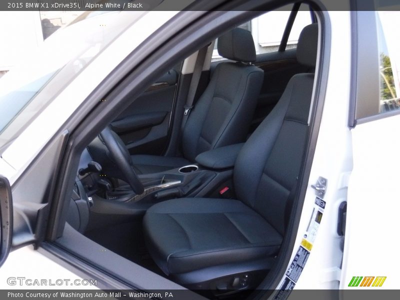 Alpine White / Black 2015 BMW X1 xDrive35i