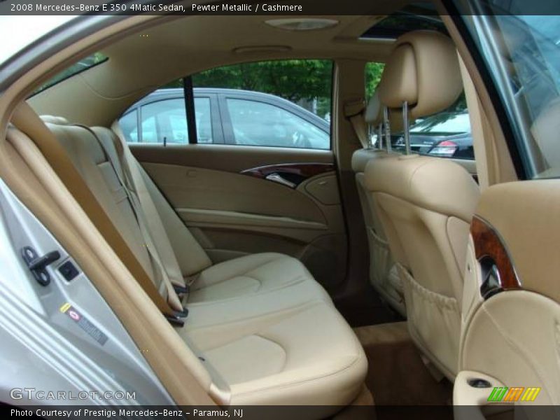 Pewter Metallic / Cashmere 2008 Mercedes-Benz E 350 4Matic Sedan