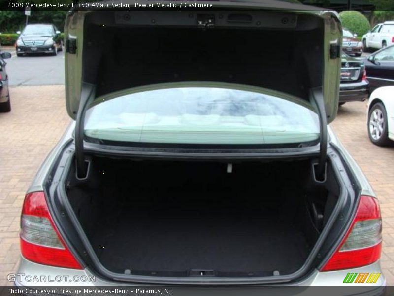Pewter Metallic / Cashmere 2008 Mercedes-Benz E 350 4Matic Sedan