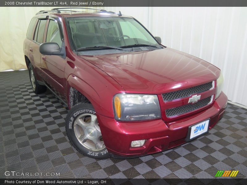 Red Jewel / Ebony 2008 Chevrolet TrailBlazer LT 4x4