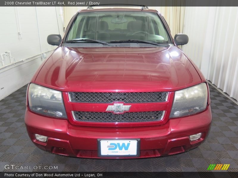 Red Jewel / Ebony 2008 Chevrolet TrailBlazer LT 4x4