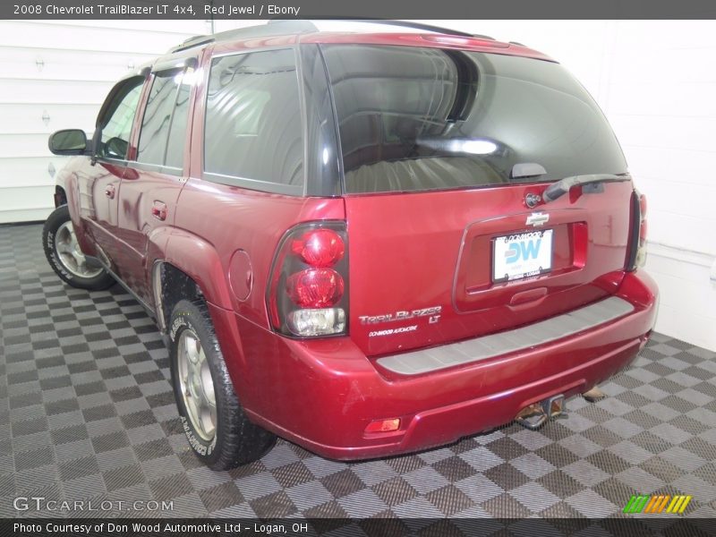 Red Jewel / Ebony 2008 Chevrolet TrailBlazer LT 4x4