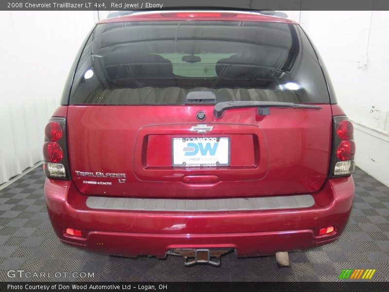 Red Jewel / Ebony 2008 Chevrolet TrailBlazer LT 4x4