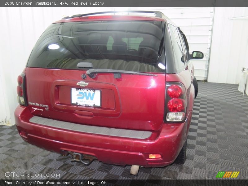 Red Jewel / Ebony 2008 Chevrolet TrailBlazer LT 4x4