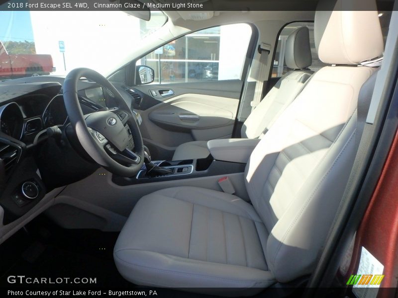 Cinnamon Glaze / Medium Light Stone 2018 Ford Escape SEL 4WD