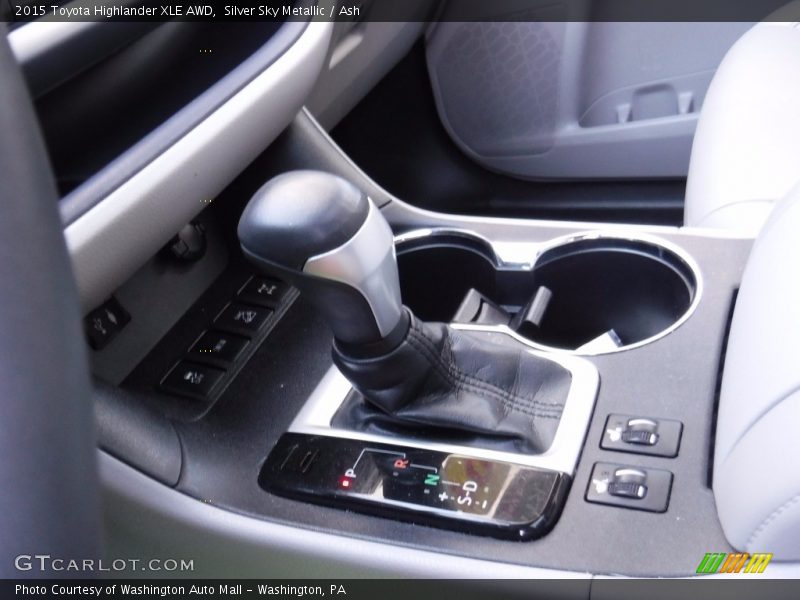 Silver Sky Metallic / Ash 2015 Toyota Highlander XLE AWD