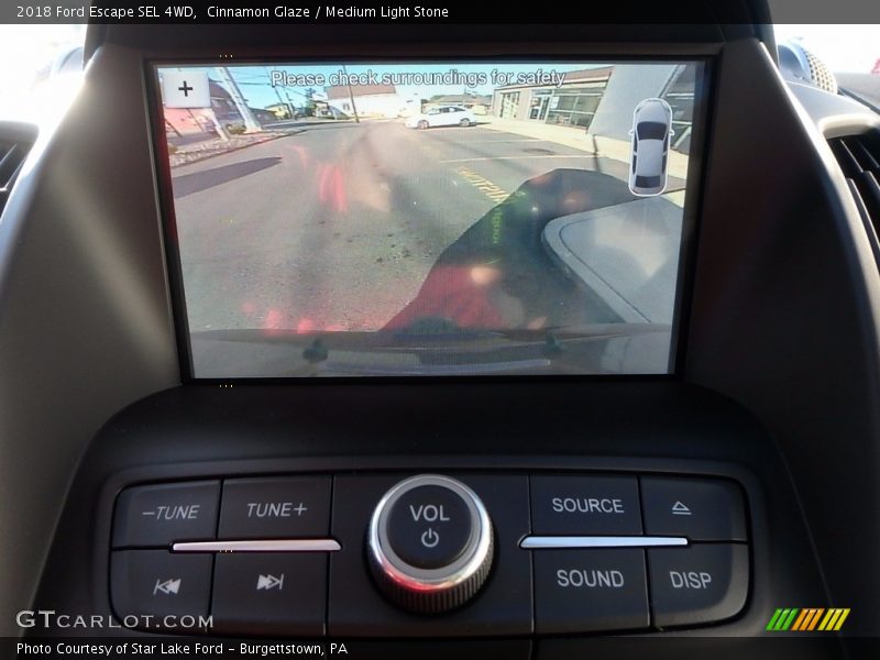 Cinnamon Glaze / Medium Light Stone 2018 Ford Escape SEL 4WD