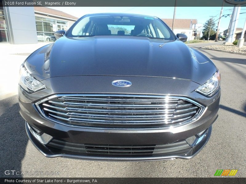 Magnetic / Ebony 2018 Ford Fusion SE