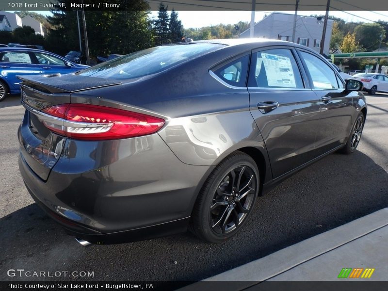Magnetic / Ebony 2018 Ford Fusion SE