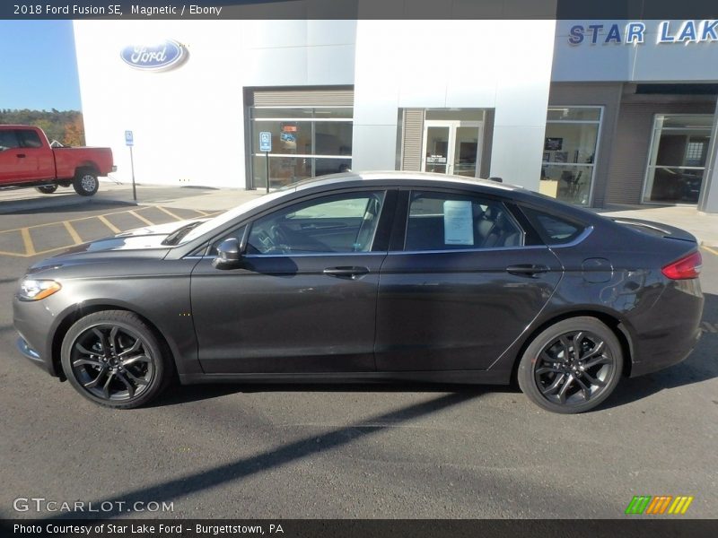 Magnetic / Ebony 2018 Ford Fusion SE