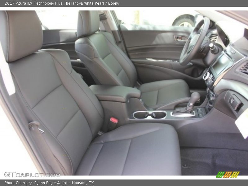 Bellanova White Pearl / Ebony 2017 Acura ILX Technology Plus