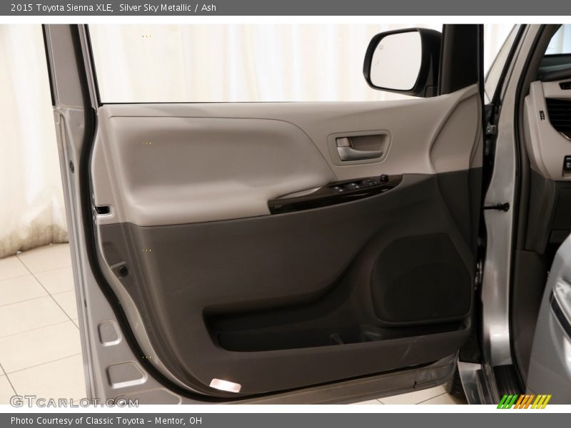 Silver Sky Metallic / Ash 2015 Toyota Sienna XLE