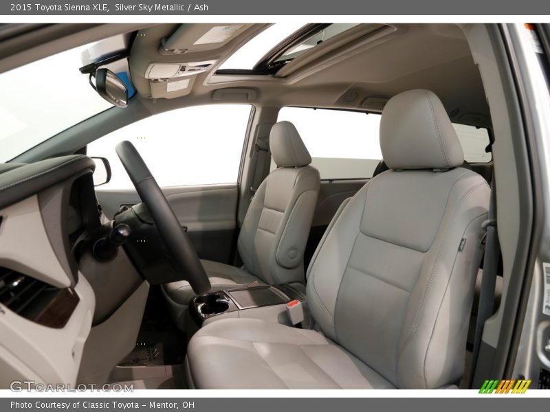 Silver Sky Metallic / Ash 2015 Toyota Sienna XLE