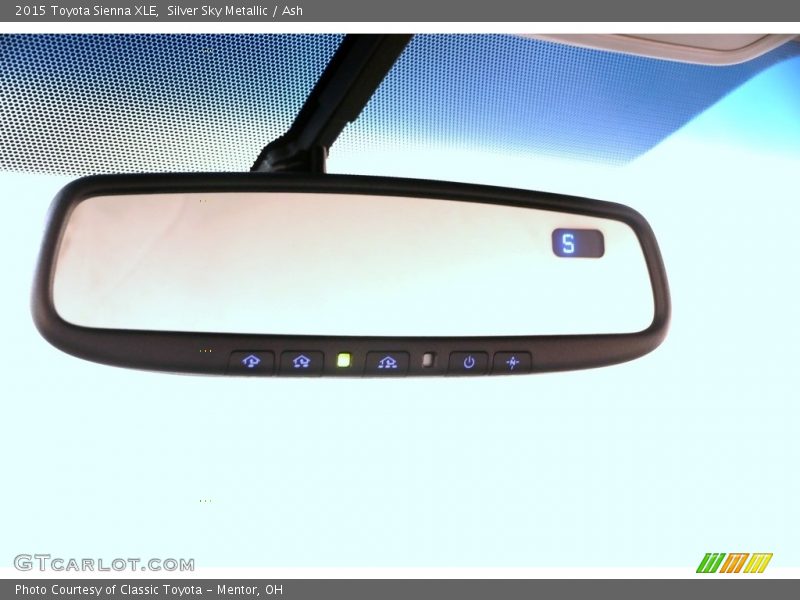 Silver Sky Metallic / Ash 2015 Toyota Sienna XLE