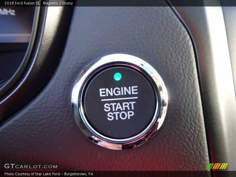 Magnetic / Ebony 2018 Ford Fusion SE