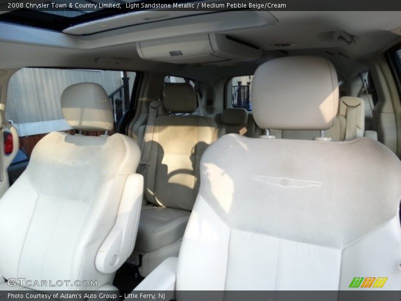 Light Sandstone Metallic / Medium Pebble Beige/Cream 2008 Chrysler Town & Country Limited