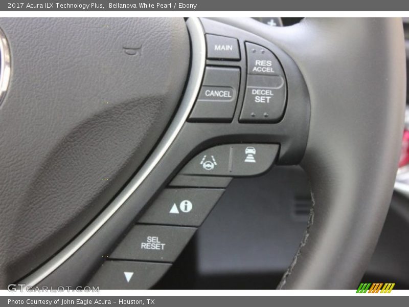 Bellanova White Pearl / Ebony 2017 Acura ILX Technology Plus