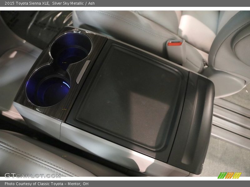 Silver Sky Metallic / Ash 2015 Toyota Sienna XLE