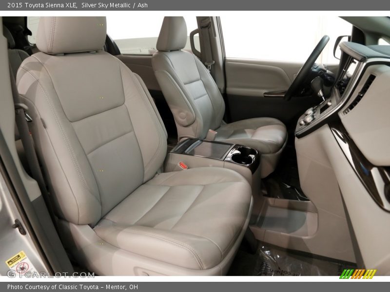 Silver Sky Metallic / Ash 2015 Toyota Sienna XLE