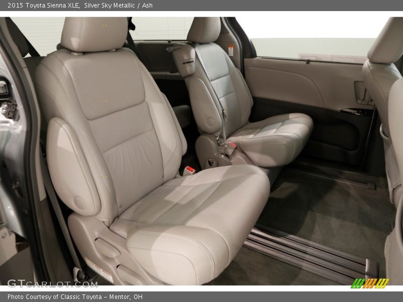 Silver Sky Metallic / Ash 2015 Toyota Sienna XLE