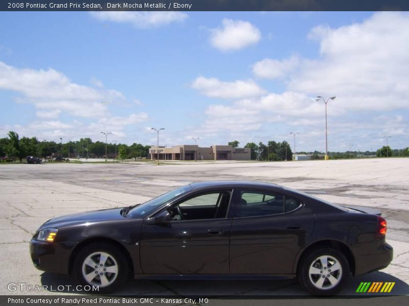 Dark Mocha Metallic / Ebony 2008 Pontiac Grand Prix Sedan
