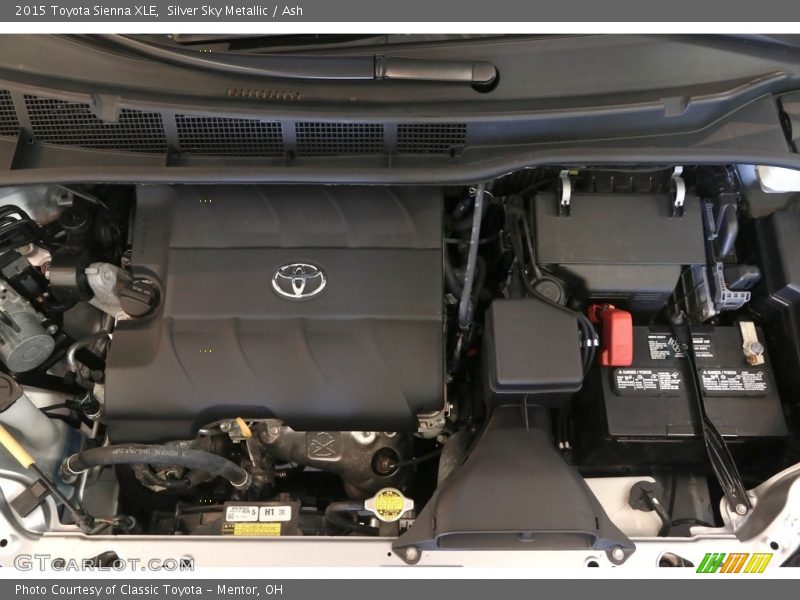 Silver Sky Metallic / Ash 2015 Toyota Sienna XLE