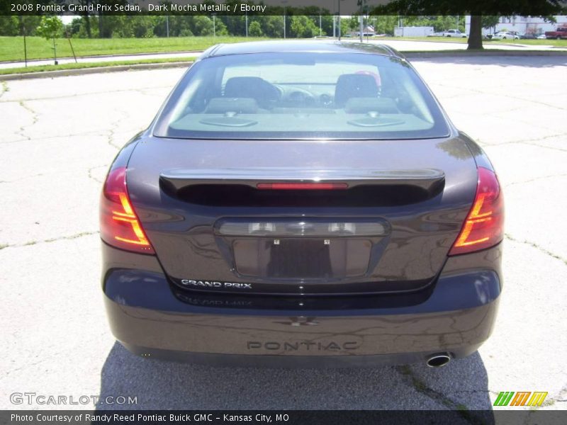 Dark Mocha Metallic / Ebony 2008 Pontiac Grand Prix Sedan
