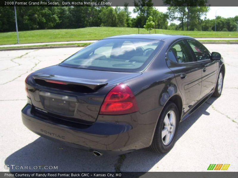 Dark Mocha Metallic / Ebony 2008 Pontiac Grand Prix Sedan